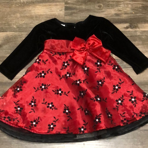 Blueberri Boulevard Christmas Dress size 12M - Picture 2 of 8